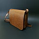  Small women's handbag genuine leather, Crossbody bag, St. Petersburg,  Фото №1
