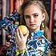 Серьги из полимерной глины «Лимоны DG». Серьги классические. KUDESNITSA Designer Accessories. Интернет-магазин Ярмарка Мастеров.  Фото №2