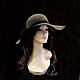 Floppy black. Hats1. Novozhilova Hats. Online shopping on My Livemaster.  Фото №2