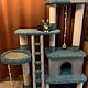 Order Big high house for Maine Coon. Custom made to size. Workshop for dogs and cats. Livemaster. . Scratching Post Фото №3