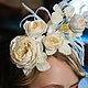 hats: Hat a sprig of roses. Hats1. Novozhilova Hats. My Livemaster. Фото №4