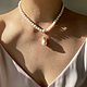 Чокер из жемчуга. Бусы из жемчуга. Ожерелье. Колье. Чокер. 4NADYA Jewelry. Ярмарка Мастеров.  Фото №6