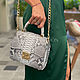 Bag leather Python. Classic Bag. exotiqpython. Online shopping on My Livemaster.  Фото №2