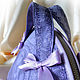 Set of travel cosmetic bags ' Lavender Madonna'. Beauticians. Natali - travel cosmetic bags. My Livemaster. Фото №4