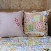 Для дома и интерьера handmade. Livemaster - original item Set: bedspread in the nursery with decorative pillowcases. Handmade.