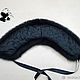 Fur detachable collar of Fox fur. Black. TK-510. Collars. Mishan (mishan). My Livemaster. Фото №5