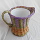 wicker basket 'Bouquet of lavender'. Basket. paperchest (paperchest). My Livemaster. Фото №6
