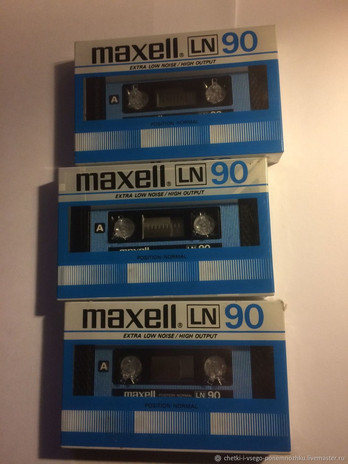 Винтаж: Кассеты для магнитофона Maxell LN 90 купить в интернет-магазине ...