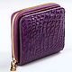 Кошелек из натуральной кожи крокодила IMA0093N5G. Кошельки. CrocShop товары из экзотической кожи. Ярмарка Мастеров.  Фото №5