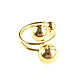 Ring balls, gold ring with balls, stylish ring gift. Rings. Irina Moro. My Livemaster. Фото №6
