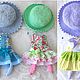 Летние комплекты Платья Шляпы для кукол Монст Monst Doll. Одежда для кукол. Bonecas da Yulia Одежда для кукол. Ярмарка Мастеров.  Фото №7