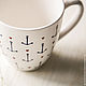 Order A girlfriend of a sailor. Mug handmade ceramics. JaneCeramics. Livemaster. . Mugs and cups Фото №3