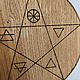 Pentagram for the altar of 5 elements, altar. Altar of Esoteric. magics-cave. My Livemaster. Фото №4