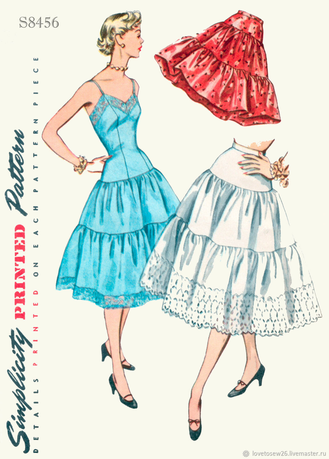 B6485 SEWING PATTERN Vintage Dress 1940's Retro 1944, Sewing patterns, St. Petersburg,  Фото №1