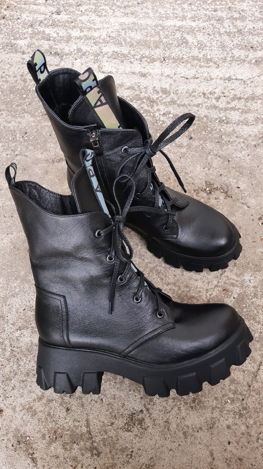 Ботинки женские , натуральная кожа в интернет-магазине Ярмарка Мастеров ...