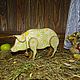 Заказать Интерьерная фигурка "Свинка". Жанна. Ярмарка Мастеров. . Элементы интерьера Фото №3