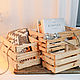Set of decorative boxes (boxes) of 4 pcs., made of Siberian Cedar PK38, Storage Box, Novokuznetsk,  Фото №1