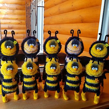 Куклы и игрушки ручной работы. Ярмарка Мастеров - ручная работа Пчелка. Handmade.