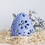 Сувениры и подарки handmade. Livemaster - original item Decorative egg (cornflower blue). Handmade.