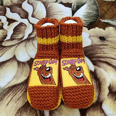 Вязаные Тапочки Скуби Ду Scooby Doo. Любимые Тапочки - Для всей семьи. Обувь ручной работы - Ярмарка Мастеров Обувь ручной работы. Ярмарка Мастеров - ручная работа Вязаные Тапочки Скуби Ду Scooby Doo. Handmade.