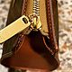 Винтаж:  Сумка Celine Paris Brown Macadam. Сделано в Италии. Сумки винтажные. Chic bags. Ярмарка Мастеров.  Фото №4