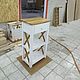 Консольный столик Берген мини с дубовой столешницей. Консоли. Vasilev workshop. Ярмарка Мастеров.  Фото №4