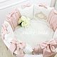 Бортики в кроватку. Конверт на выписку. Бортики в кроватку. 'Baby Bed' Бортики, конверты. Ярмарка Мастеров.  Фото №4