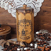 Для дома и интерьера handmade. Livemaster - original item Great box for storing coffee or tea 