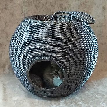 Зоотовары ручной работы. Ярмарка Мастеров - ручная работа Домик-яблочко. Handmade.