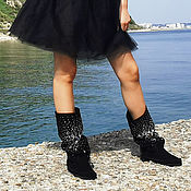 Обувь ручной работы handmade. Livemaster - original item STELLA SWAROWSKY - Handmade Italian boots. Handmade.