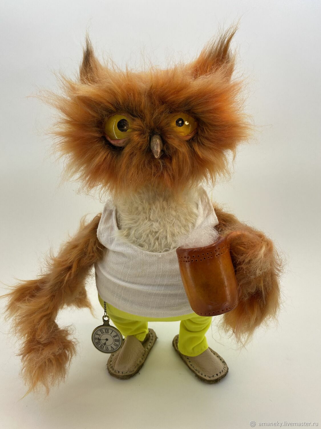 Owl good morning, Amigurumi dolls and toys, Elektrostal,  Фото №1