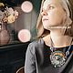 Колье "Vulpes et Cytisum"  вышивка. Колье. Julia Chernopazova Art Jewelry. Ярмарка Мастеров.  Фото №6