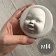 Order Mold M14 (form for making the face). homyakmarket (homyakmarket). Livemaster. . Tools for dolls and toys Фото №3