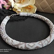 Украшения handmade. Livemaster - original item Harness necklace made of beads 