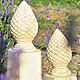 Cone on a column 40cm concrete Garden Decor Provence. Garden figures. Decor concrete Azov Garden. My Livemaster. Фото №5