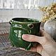 Tazas y tazas: Taza rana, sapo. Mugs and cups. alisbelldoll (alisbell). Ярмарка Мастеров.  Фото №5