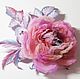 Rose silk, Brooches, Moscow,  Фото №1