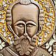 Икона: "Николай Чудотворец". Иконы. Турченович Николай Сергеевич. Интернет-магазин Ярмарка Мастеров.  Фото №2