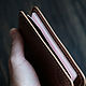 Leather cover for documents (passport) brown. Passport cover. odalgoods (odalgoods). My Livemaster. Фото №6