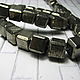 Pyrite faceted cube 10 mm. Beads1. Elena (luxury-fittings). My Livemaster. Фото №4