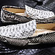Order Moccasins made of genuine python leather, in natural colors!. SHOES&BAGS. Livemaster. . Moccasins Фото №3