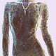 Dress lace with long sleeves.'Beads'. Dresses. Lana Kmekich (lanakmekich). Online shopping on My Livemaster.  Фото №2