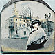 Ключница "Девушка со старой фотографии". Housekeeper. decoupage history. My Livemaster. Фото №5