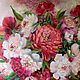Large interior oil painting on canvas Happy peonies, Pictures, Azov,  Фото №1