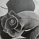  ' Black Rose' - picture graphics. Pictures. flamemilady. My Livemaster. Фото №4