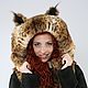 Coat - Vest "Lynx" of eco- fur and alpaca, Coats, Bryansk,  Фото №1