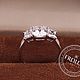 Заказать Золотое кольцо с бриллиантами. FROLOF JEWELRY. Ярмарка Мастеров. . Кольцо помолвочное Фото №3
