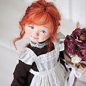 The author's doll Marusya (schoolgirl)