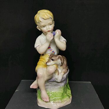 Винтаж ручной работы. Ярмарка Мастеров - ручная работа Винтаж: Royal Worcester. Статуэтка. Июнь. Handmade.