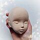 MK 'Doll's head with a face made of Mold. Courses and workshops. Dolls by Margaret. My Livemaster. Фото №4